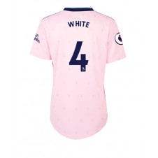 Arsenal Benjamin White #4 Tredjedrakt Kvinner 2022-23 Kortermet